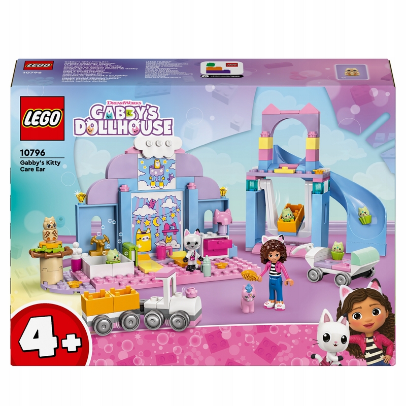 LEGO GABIHO MAČACIA DOMČEK 4+ KICIKLUBIK GABIHO UCHO 10796