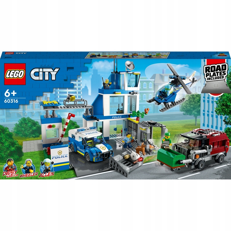 LEGO City 60316 Policajná stanica