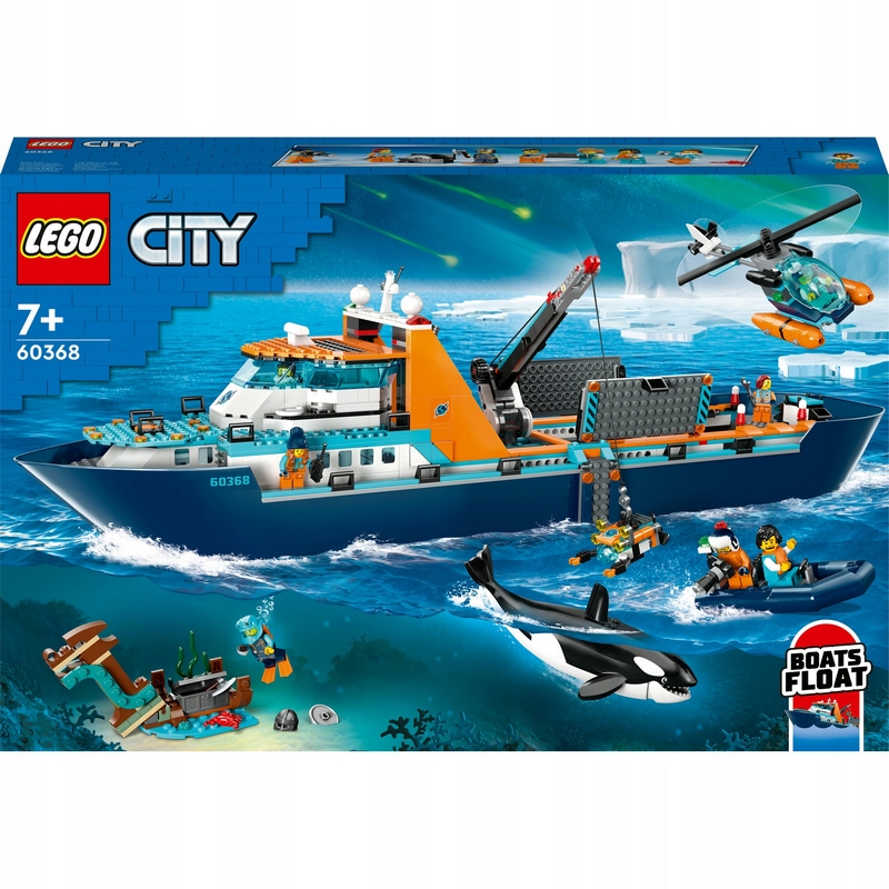 LEGO City 60368 Arktická výskumná loď