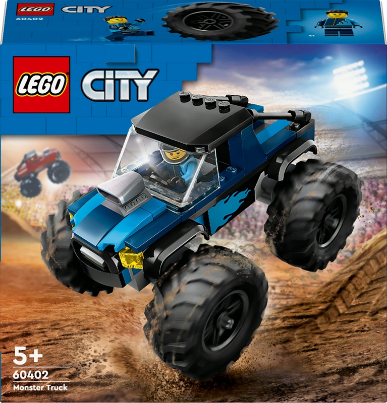 LEGO City 60402 Modrý monster truck
