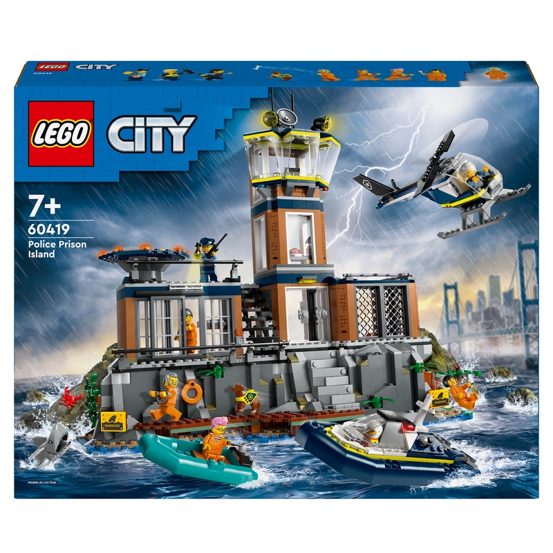 LEGO City 60419 Polícia na väzenskom ostrove