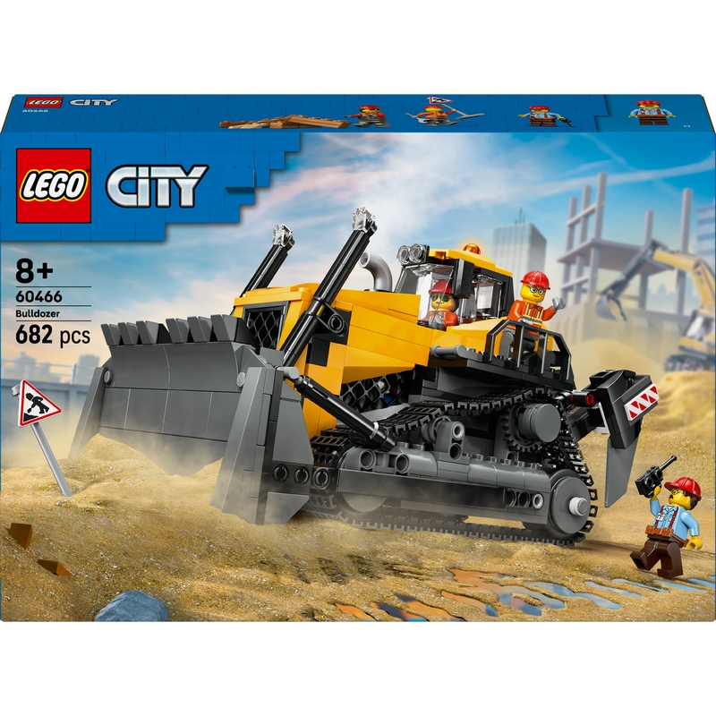 LEGO City 60466 City 60466 Žltý buldozér