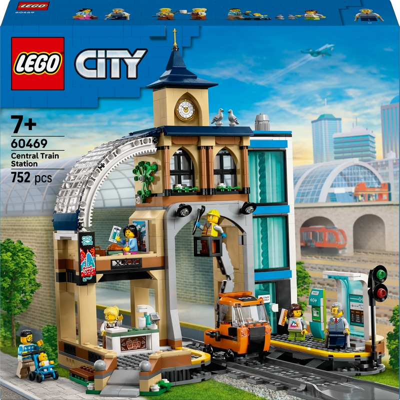 LEGO City 60469 City 60469 Hlavná železničná stanica