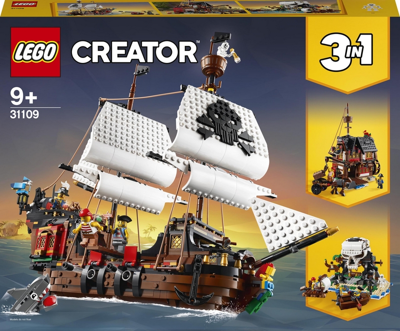 LEGO Creator 3 v 1 31109 Pirátska farma