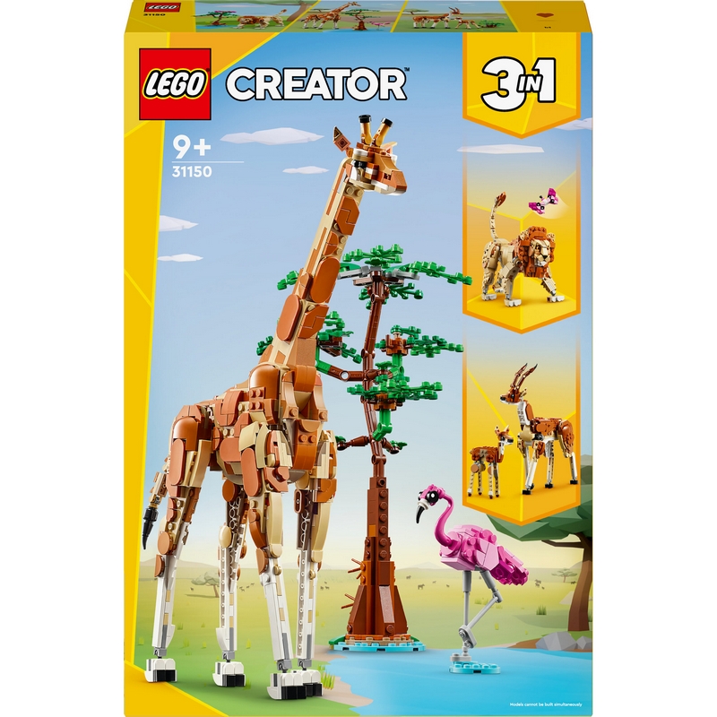 LEGO Creator 3v1 31150 Zvieratá zo safari