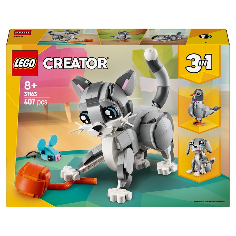 LEGO Creator 3 v 1 Šibalská mačka 31163