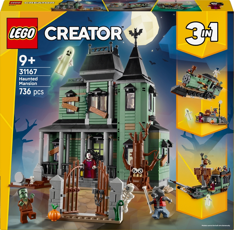 LEGO Creator 3 v 1 31167 Strašidelný dom