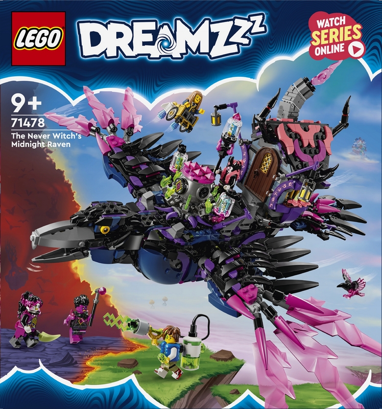 LEGO DREAMZZZ 71478 Polnočný havran Neverwitch
