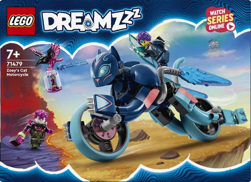 LEGO DREAMZzz 71479 DREAMZzz 71479 Zoey a jej mačacia motorka