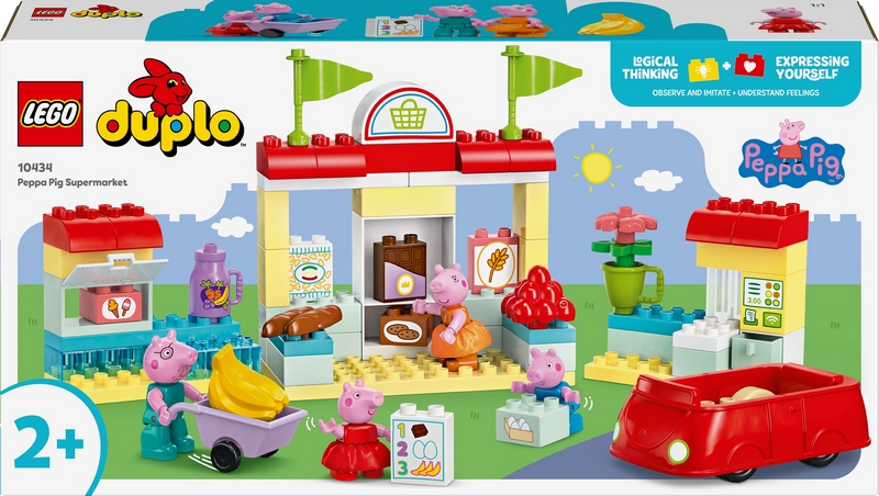 LEGO Duplo 10434 DUPLO 10434 Prasiatko Peppa a supermarket