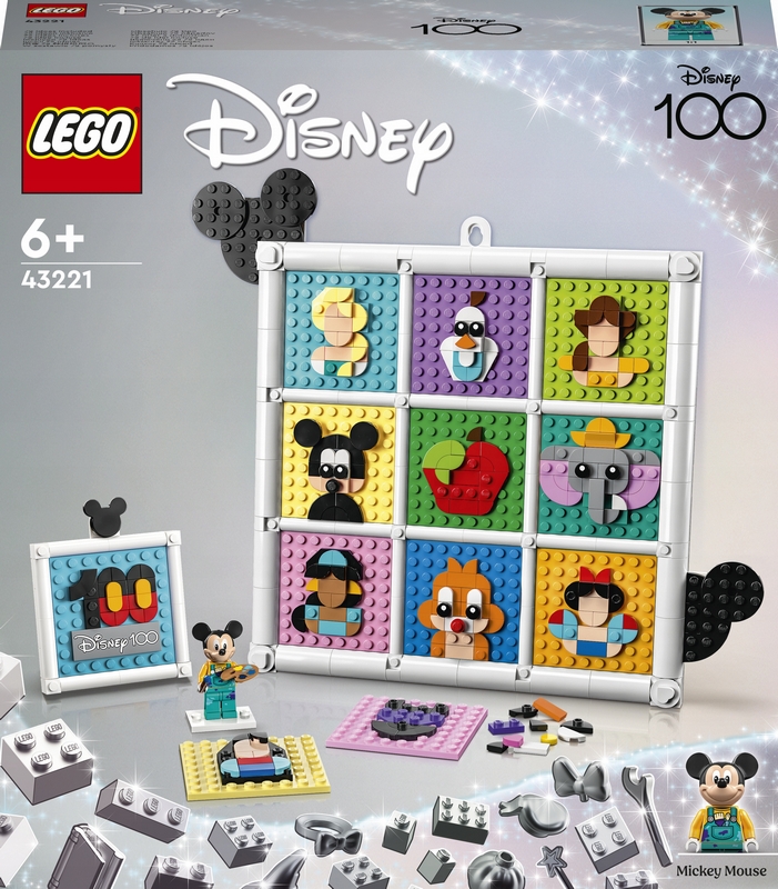 LEGO Disney 43221 100 rokov animovaných postavičiek od Disneyho