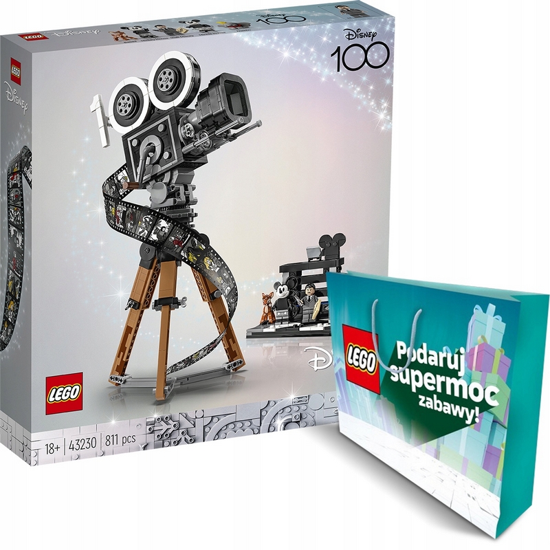LEGO Disney 43230 Fotoaparát Walta Disneyho