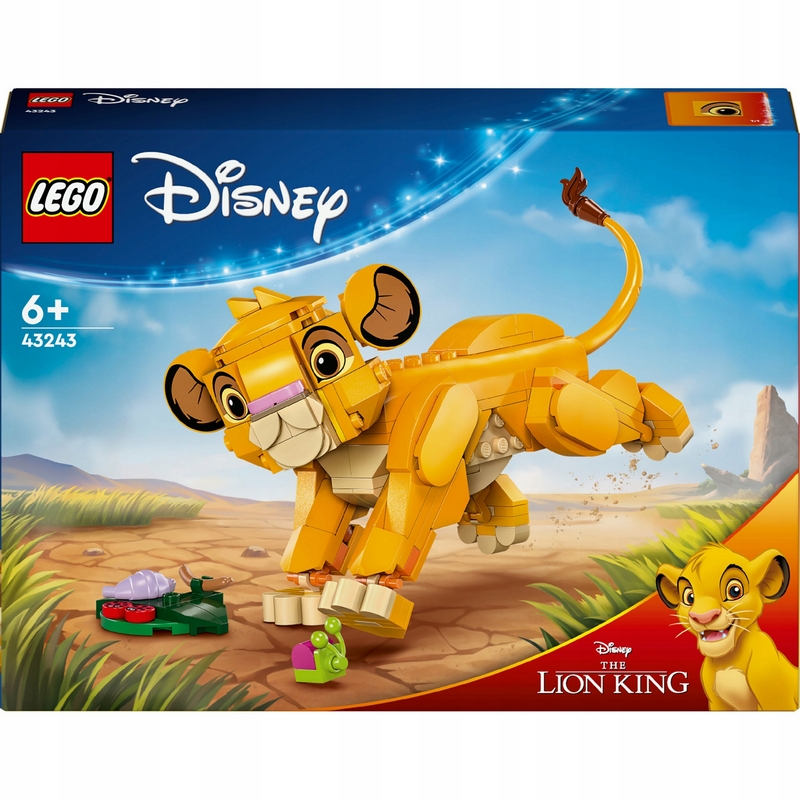 LEGO 43243 Disney Leví kráľ Simba mláďa