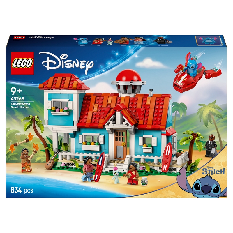 LEGO Disney 43268 Lilo a Stitch a ich plážový domček