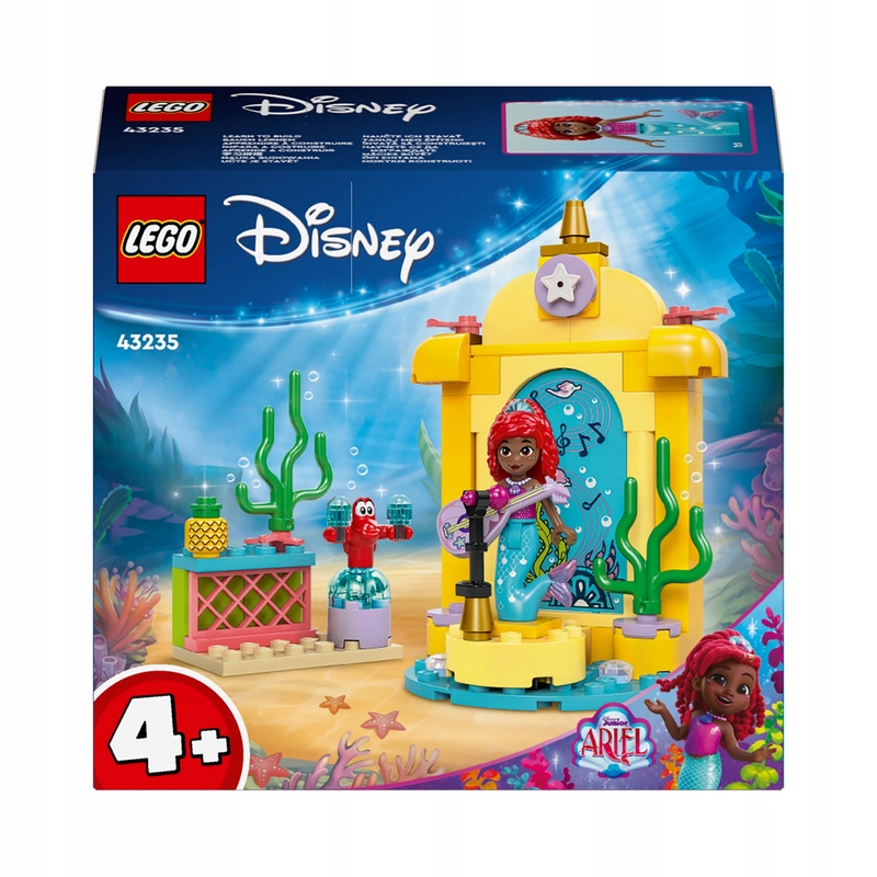 LEGO Disney 43235 Disney princezná 43235 Ariel a jej hudobné pódium
