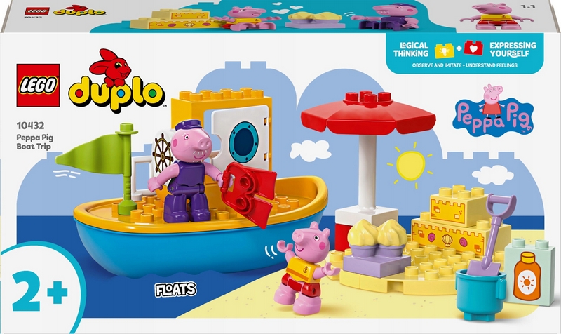 LEGO Duplo 10432 Peppa a výlet loďou