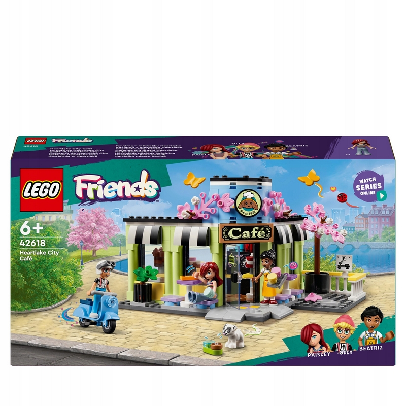 LEGO Friends 42618 Priatelia 42618 Kaviareň v mestečku Heartlake