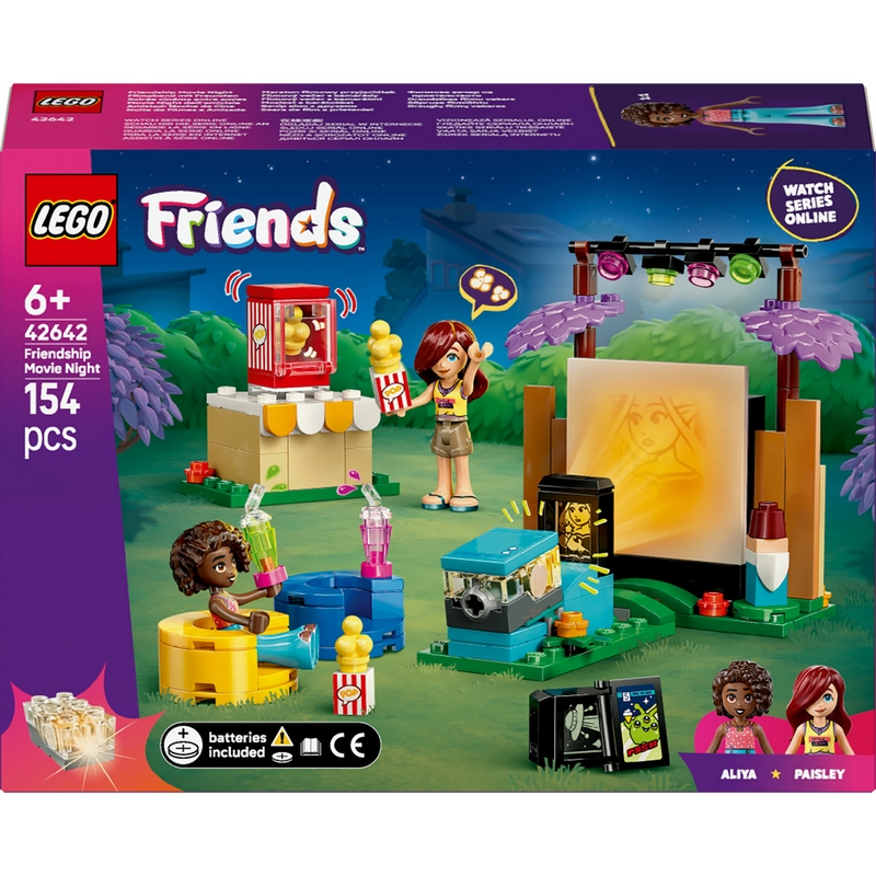 LEGO Friends 42642 Priatelia 42642 Filmový večer s kamarátmi