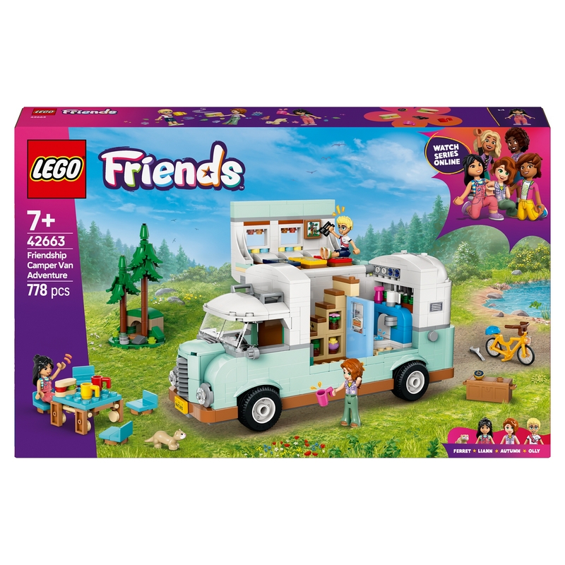 LEGO Friends 42663 Priatelia 42663 Dobrodružstvo s karavanom priateľstva