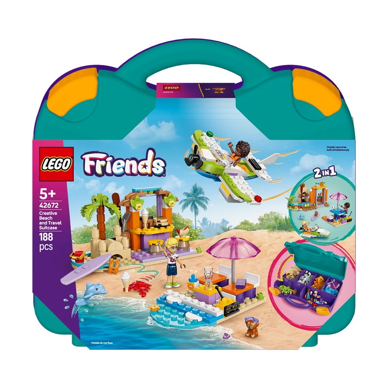 LEGO Friends 42672 Friends 42672 Kreatívna plážová a cestovná taška