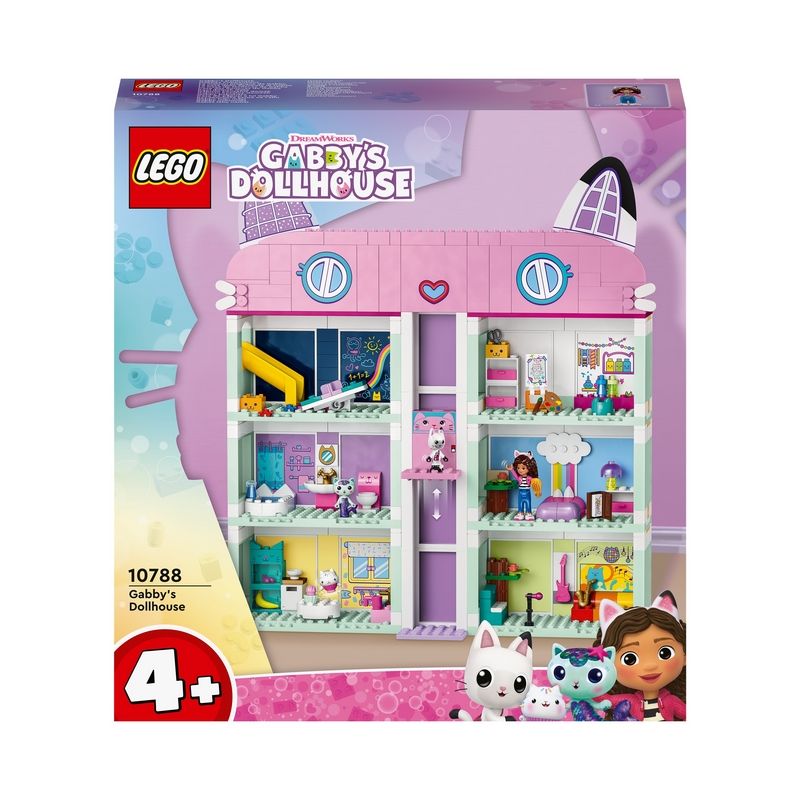 LEGO Gabi a mačací dom 10788 Gabi a čarovný dom