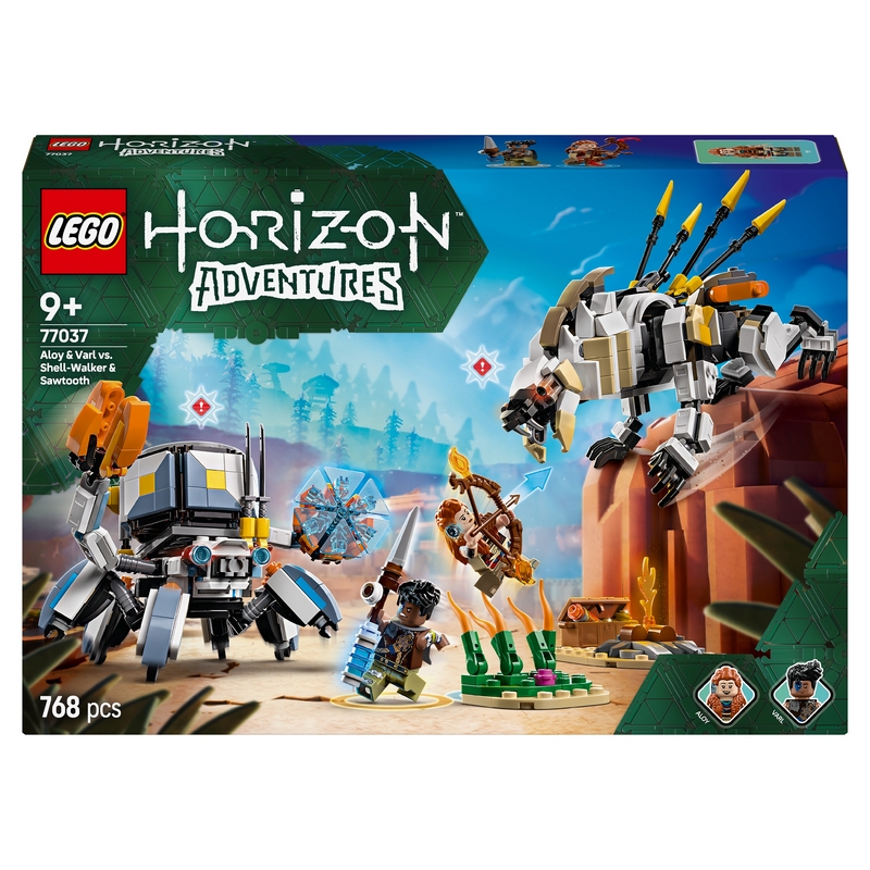 LEGO Speed Champions 77037 Aloy a Varl vs. Crabwalker a Sawtooth