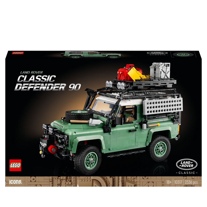 LEGO ICONS 10317 Klasický Land Rover Defender 90