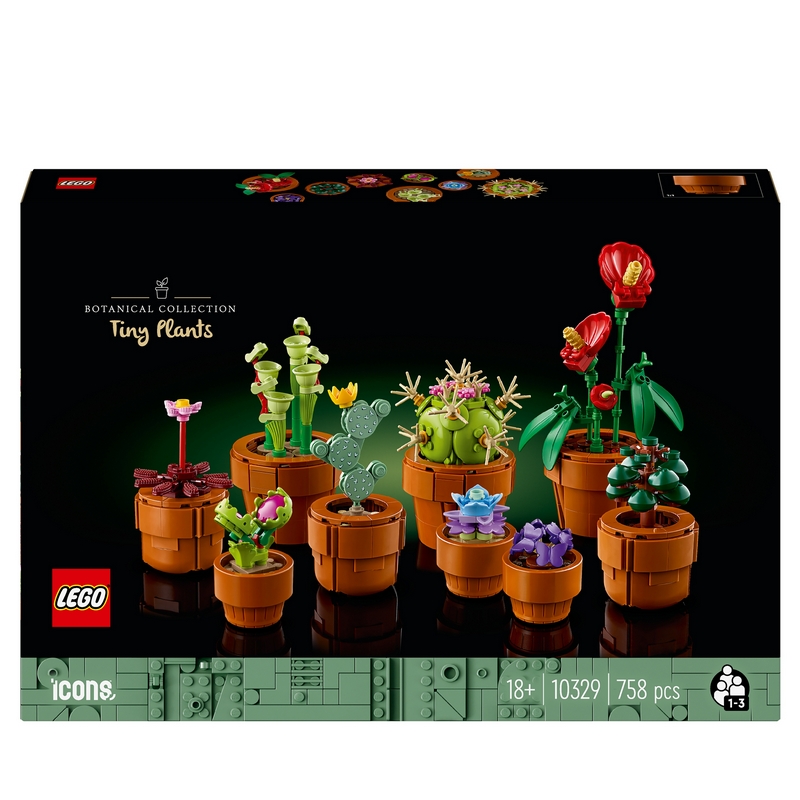 LEGO ICONS 10329 Malé rastliny
