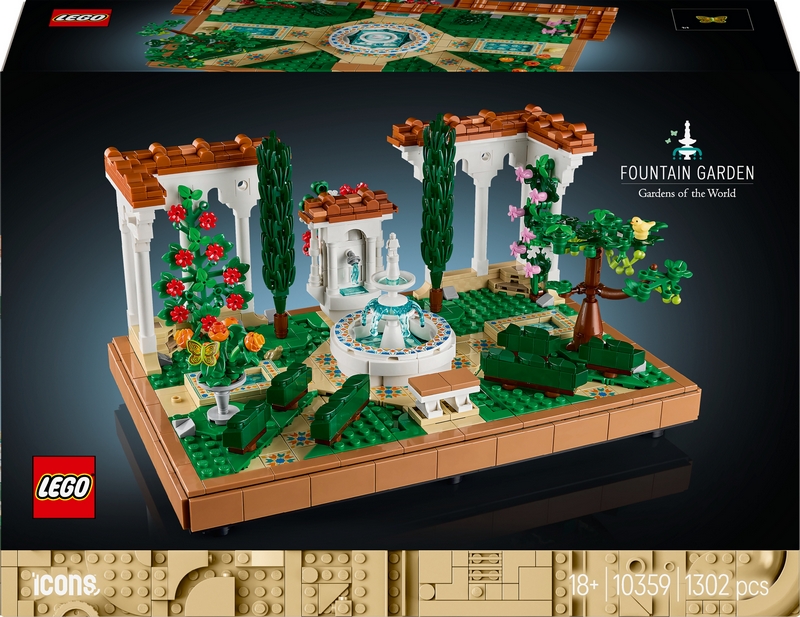 LEGO ICONS 10359 Ikony 10359 Záhrada s fontánou