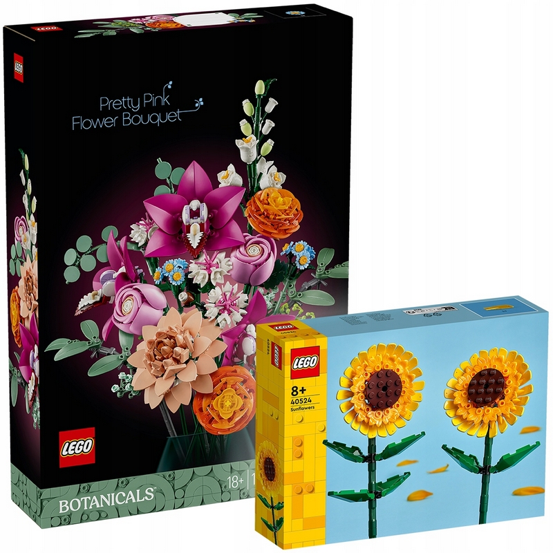 LEGO Botanicals 10342 Krásna kytica ružových kvetov