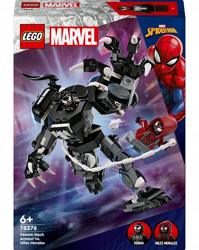 LEGO Super Heroes 76276 Venomov robotický oblek vs. Miles Morales