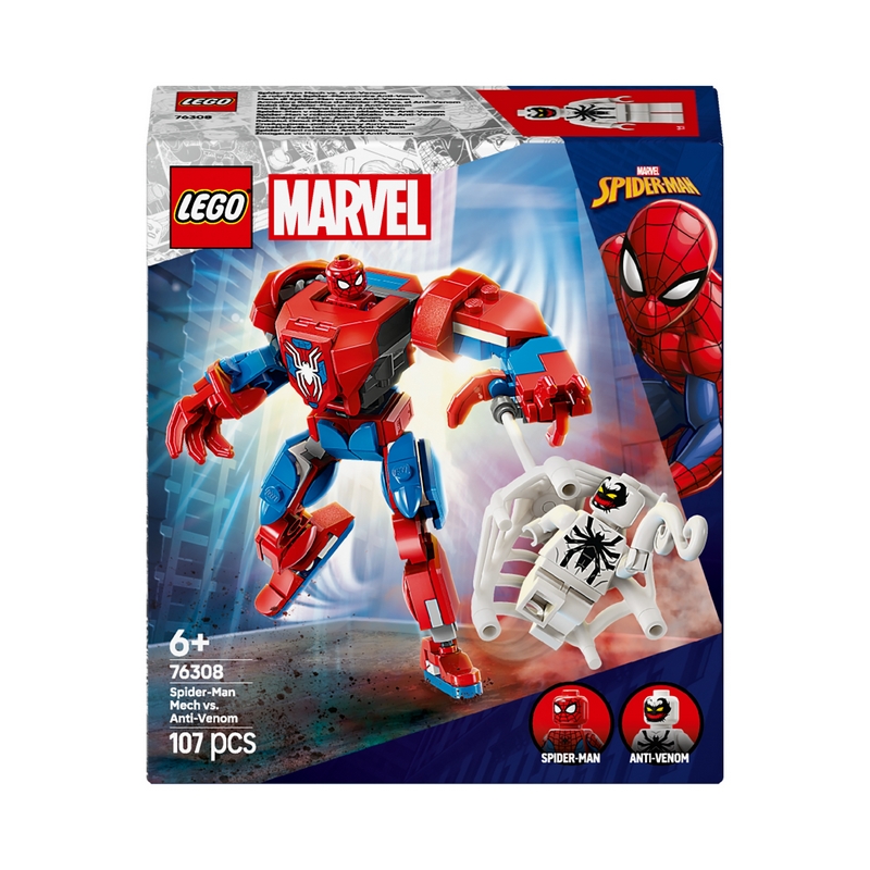 LEGO Super Heroes 76308 Robotický Spider-Man vs. Anti-Venom