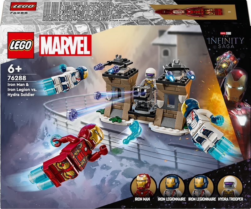 LEGO Super Heroes 76288 Marvel 76288 Iron Man a prebehnutie Železnej légie. Vojak Hydry