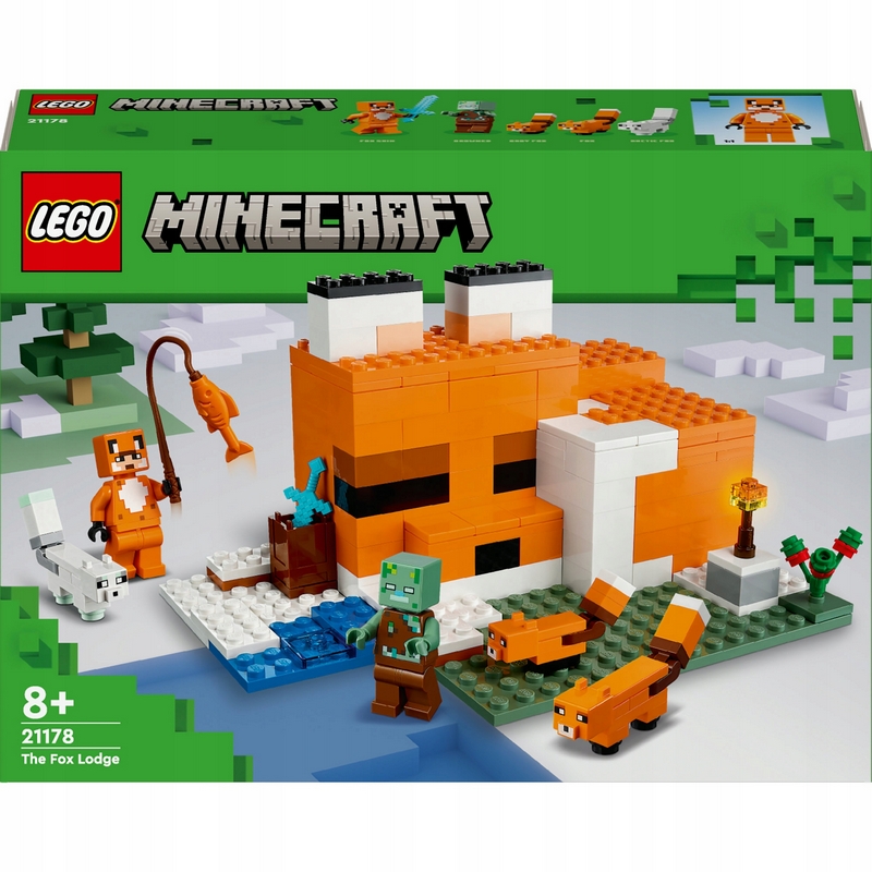 LEGO Minecraft 21178 Líščie bývanie