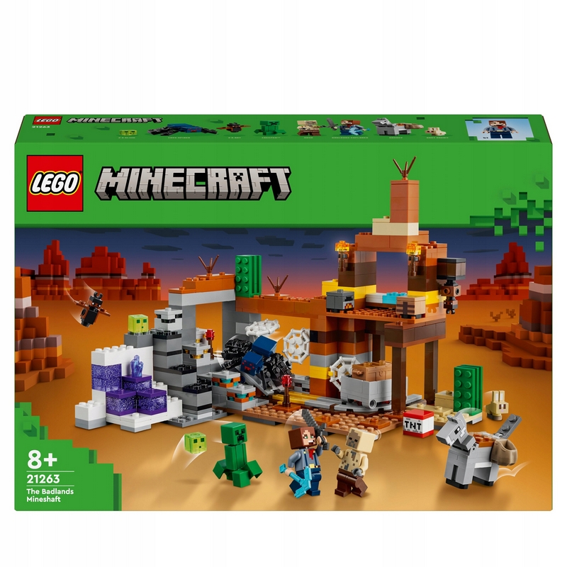 LEGO MINECRAFT Baňa Badlands 21263