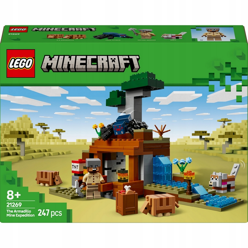 LEGO Minecraft 21269 Expedícia do bane s loďou