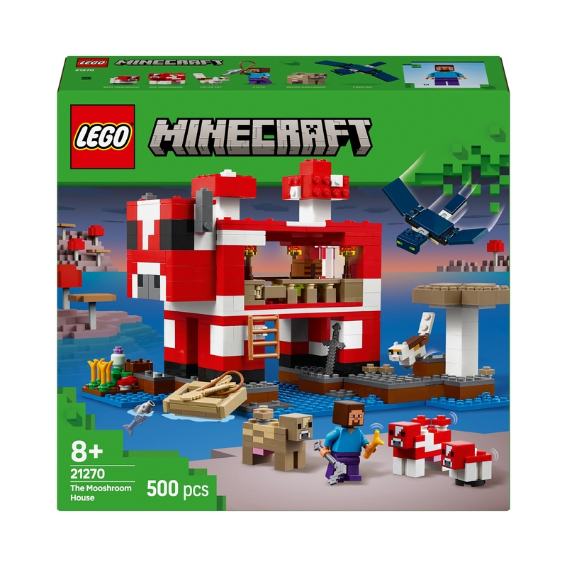 LEGO Minecraft 21270 Minecraft 21270 Vtáčia búdka s vranou