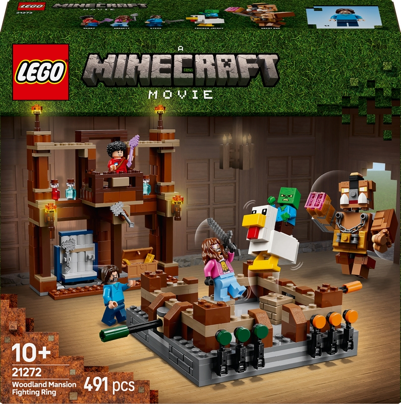 LEGO Minecraft 21272 Bojový kruh v lesnom sedle