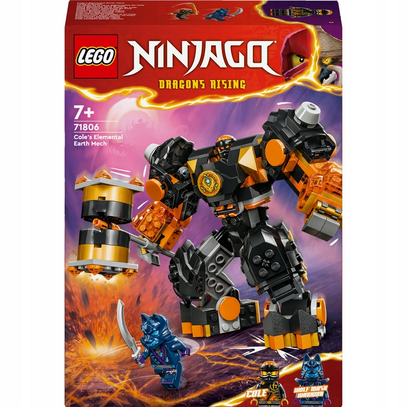 LEGO Ninjago Coleov elementárny robot Zeme 71806