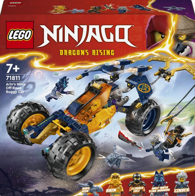 LEGO NINJAGO 71811 ARINA NINJA CESTNÉ AUTO 71811