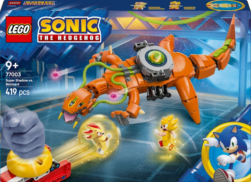 LEGO SUPER SHADOW VS BIOLIZARD 77003