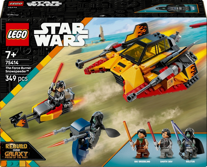 LEGO Star Wars Detský horiaci snežný spíder 75414