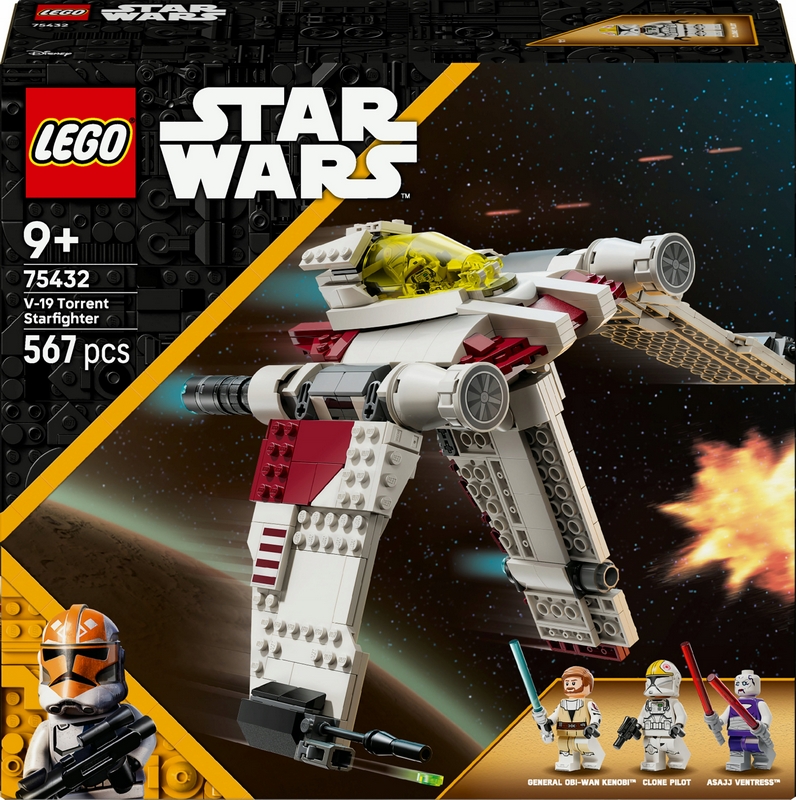 LEGO Star Wars 75432 Stíhačka V-19 Torrent pre deti