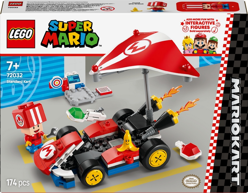 LEGO Super Mario 72032 Mario Kart - Štandardná motokára