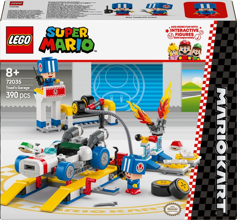 LEGO Super Mario 72035 Ropucha a jeho garáž