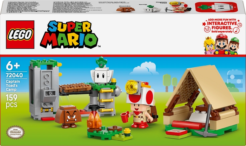 LEGO Super Mario 72040 Super Mario 72040 Kapitán Toad a jeho tábor