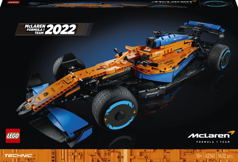 LEGO Technic 42141 Pretekárske auto McLaren Formuly 1