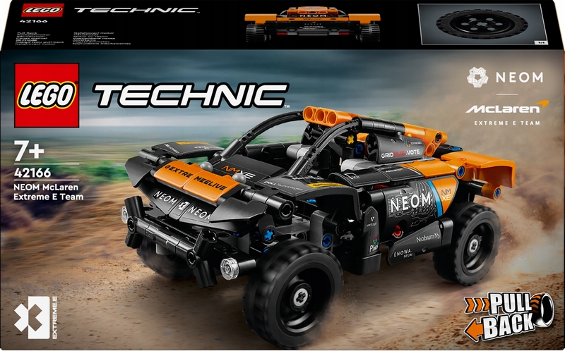 LEGO Technic 42166 NEOM McLaren Extreme E pretekárske auto