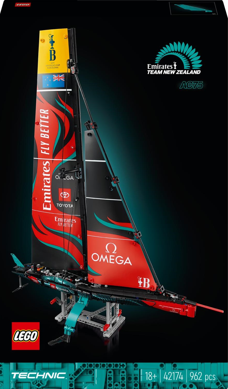 LEGO Technic 42174 Jachta Technic 42174 Emirates Team New Zealand AC75