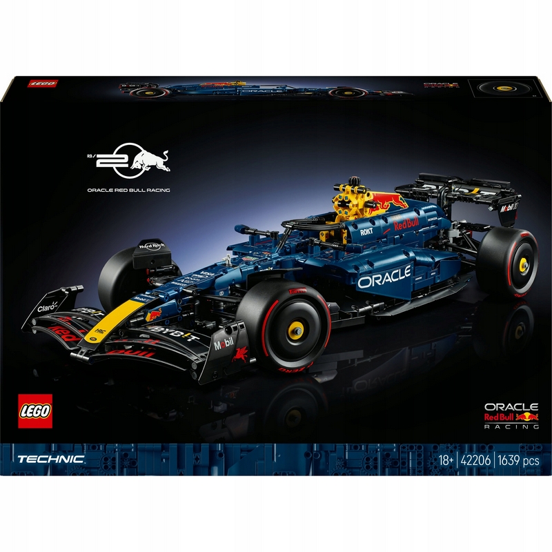 LEGO Technic 42206 Technic 42206 Pretekárske auto RB20 tímu Oracle